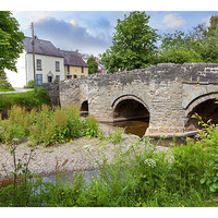 Buy canvas prints of Clun by Andrew Roland