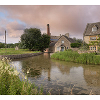 Buy canvas prints of Lower Slaughter by Andrew Roland