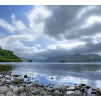 Buy canvas prints of Derwent Water by Andrew Roland
