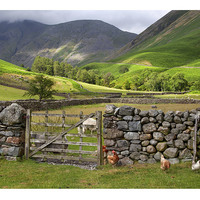 Buy canvas prints of Wasdale Head, Cumbria by Andrew Roland