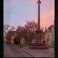 Buy canvas prints of cotswolds Railway Poster by Andrew Roland