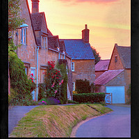 Buy canvas prints of Cotswolds Railway Poster by Andrew Roland