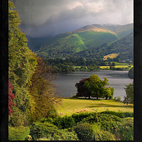 Buy canvas prints of Cumbria Railway Poster by Andrew Roland
