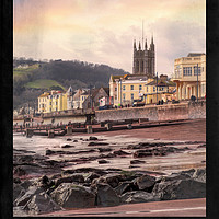 Buy canvas prints of Devon Railway Poster by Andrew Roland