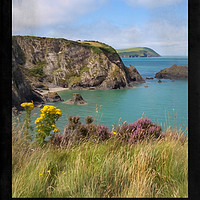 Buy canvas prints of Pembrokeshire Railway Poster by Andrew Roland