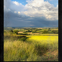 Buy canvas prints of Warwickshire Railway Poster by Andrew Roland