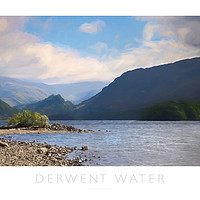 Buy canvas prints of Derwent Water by Andrew Roland
