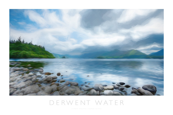 Derwent Water Canvas Print by Andrew Roland