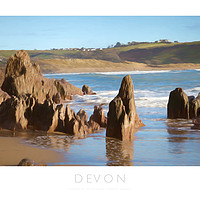 Buy canvas prints of Devon by Andrew Roland