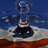 Buy canvas prints of Red, White and Blue by Carl Floodgate
