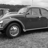 Buy canvas prints of VW Beatle by James Lawson-Smith