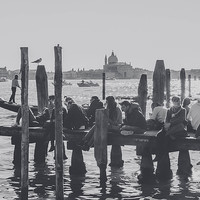Buy canvas prints of Relaxing in Venice by Chiara Cattaruzzi