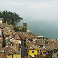 Buy canvas prints of A view from the castle by Chiara Cattaruzzi