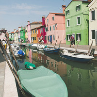 Buy canvas prints of Colors of Burano by Chiara Cattaruzzi