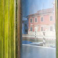 Buy canvas prints of Reflections in Burano by Chiara Cattaruzzi