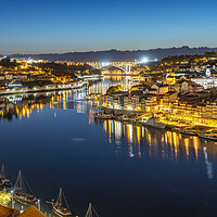 Buy canvas prints of Douro river Porto by peter schickert