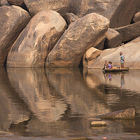 Buy canvas prints of Hampi, India, by peter schickert