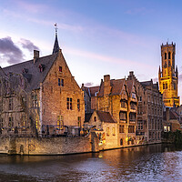 Buy canvas prints of Bruges, Belgium by peter schickert