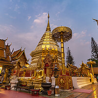 Buy canvas prints of Temple Chiang Mai by peter schickert