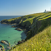 Buy canvas prints of Lizard Point Lighthouse by peter schickert