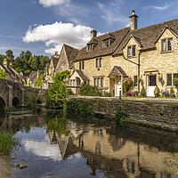 Buy canvas prints of Castle Combe by peter schickert