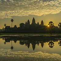 Buy canvas prints of Angkor Wat by peter schickert