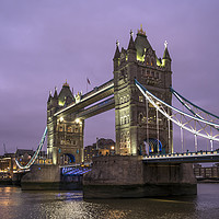 Buy canvas prints of Tower Bridge  by peter schickert