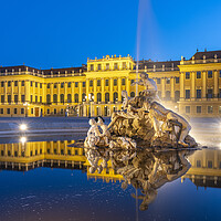 Buy canvas prints of Schönbrunn Palace by peter schickert