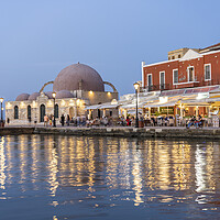 Buy canvas prints of Chania, Crete, Greece,  by peter schickert