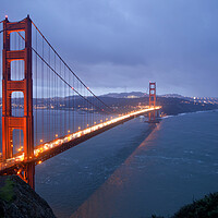 Buy canvas prints of Golden Gate Bridge San Francisco by peter schickert