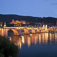 Buy canvas prints of Heidelberg Germany by peter schickert