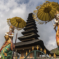 Buy canvas prints of Bali Temple by peter schickert