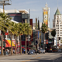 Buy canvas prints of Hollywood Boulevard California by peter schickert