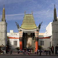 Buy canvas prints of Grauman's Chinese Theatre by peter schickert