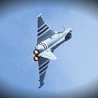 Buy canvas prints of  The Eurofighter Typhoon by Nick Wardekker