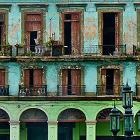 Buy canvas prints of  Cuban Streets. by Nick Wardekker