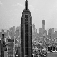 Buy canvas prints of  The Empire State Building by Nick Wardekker