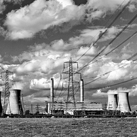 Buy canvas prints of  West Burton Power Station by Nick Wardekker