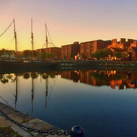 Buy canvas prints of  Reflections of Liverpool by Nick Wardekker
