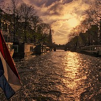 Buy canvas prints of The Westerkerk in Amsterdam by Nick Wardekker