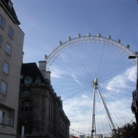Buy canvas prints of London Eye by claire beevis