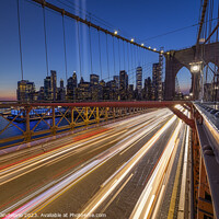 Buy canvas prints of Brooklyn Bridge 9 11 NYC by Susan Candelario