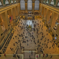 Buy canvas prints of Cat Walk At Grand Central Terminal by Susan Candelario