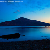 Buy canvas prints of Loch Alsh Sunset by Gillian Sweeney