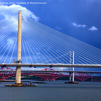Buy canvas prints of River Forth Bridges by Gillian Sweeney