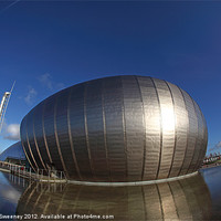 Buy canvas prints of Glasgow Science Centre by Gillian Sweeney