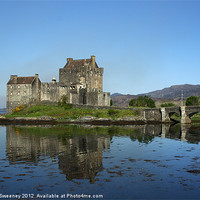 Buy canvas prints of Eilean Donan Castle Scotland by Gillian Sweeney