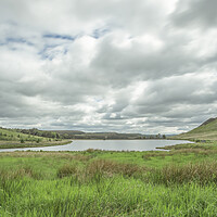 Buy canvas prints of Calf Hey Reservoir by Jonathan Thirkell