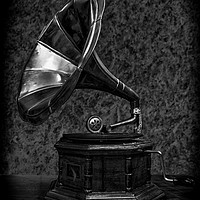 Buy canvas prints of The Old Gramophone by Jonathan Thirkell