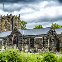 Buy canvas prints of The OldParish Church by Jonathan Thirkell